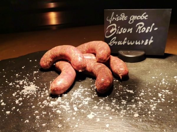 Bison Rostbratwurst